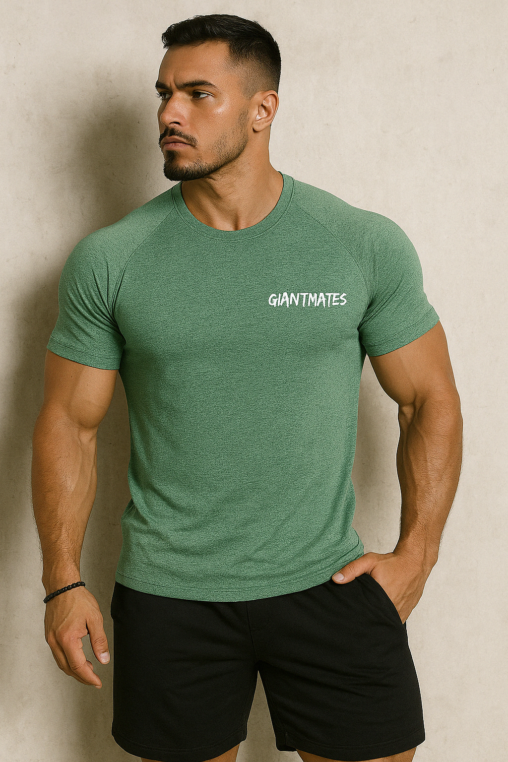 GiantMates Men’s Dri-Fit Shirt – Fierce Green Edition