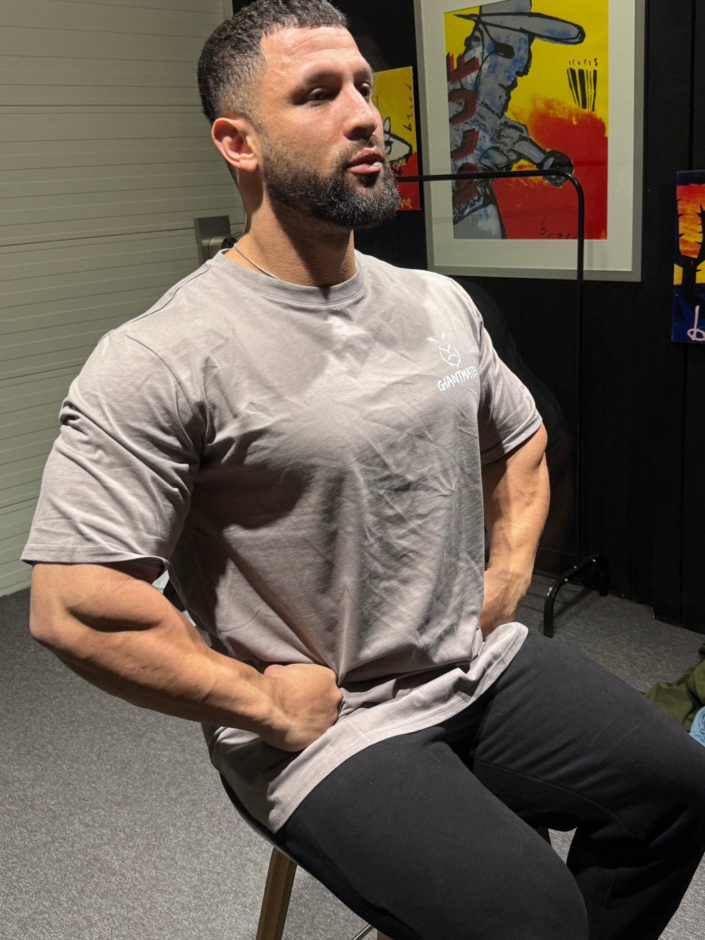 Giant Oversized Shirt β Gray