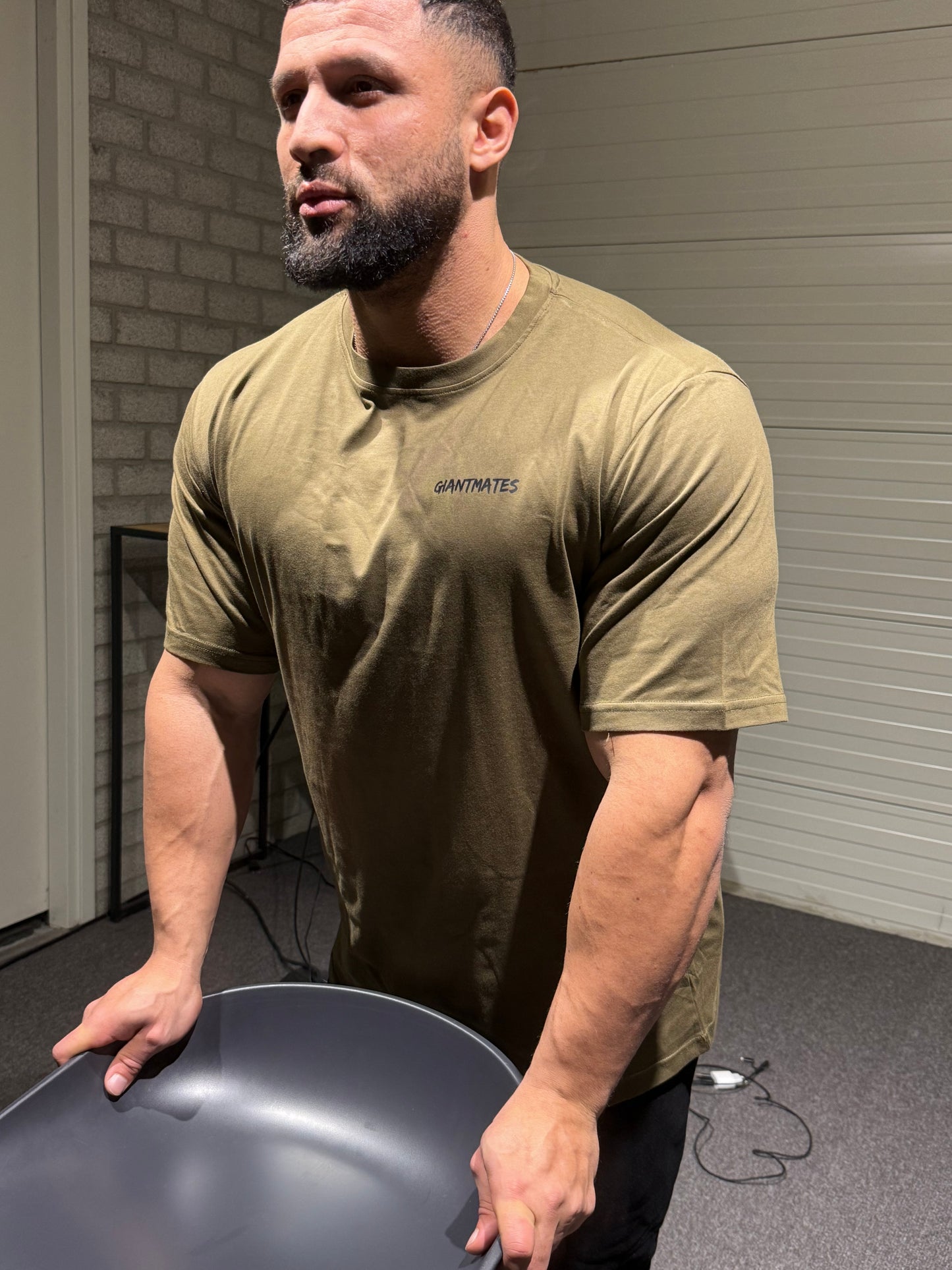Giant Oversized Shirt β Army Green