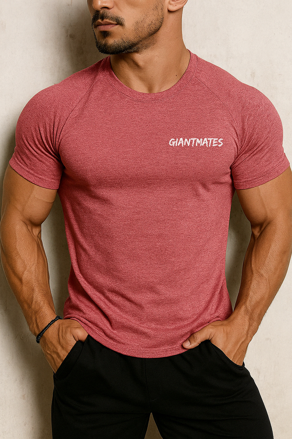GiantMates Men’s Dri-Fit Shirt – Power Pink Edition